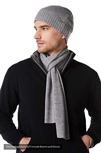 Eurkea 100% Merino Wool Winter Soft And Cozy Scarf For Men thumb #7