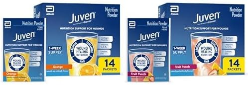 Juven Variety Pack, 28 Packets, Fruit Punch + Orange Flavor, Ther...