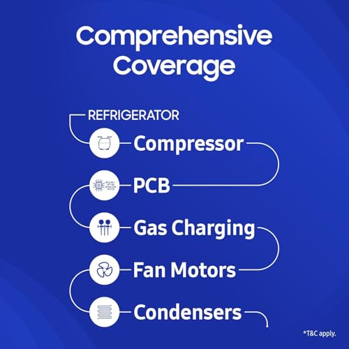 Image of Samsung Care+ 4year Extended Warranty for Refrigerator Frost Free Lessthan 350L(Email Delivery, No Physical Kit)