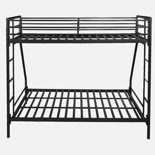 Image of Twin Over Twin Metal Bunk Bed |Bunk Bed Without Storage for Kids | Double Decker Bed for Kids Room Furniture |Metal Bunker Bed (Mattress Not Included)