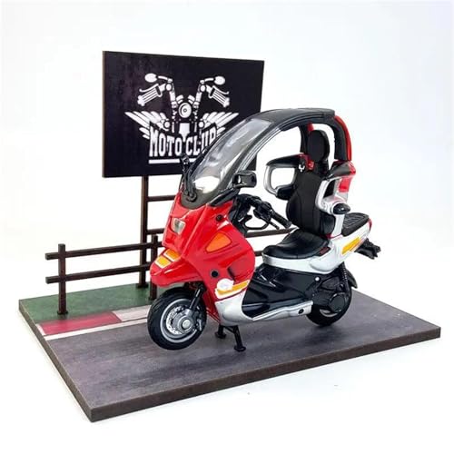 Modèle de moto en alliage 1:18 C1 simulation complète anti-poussière club
