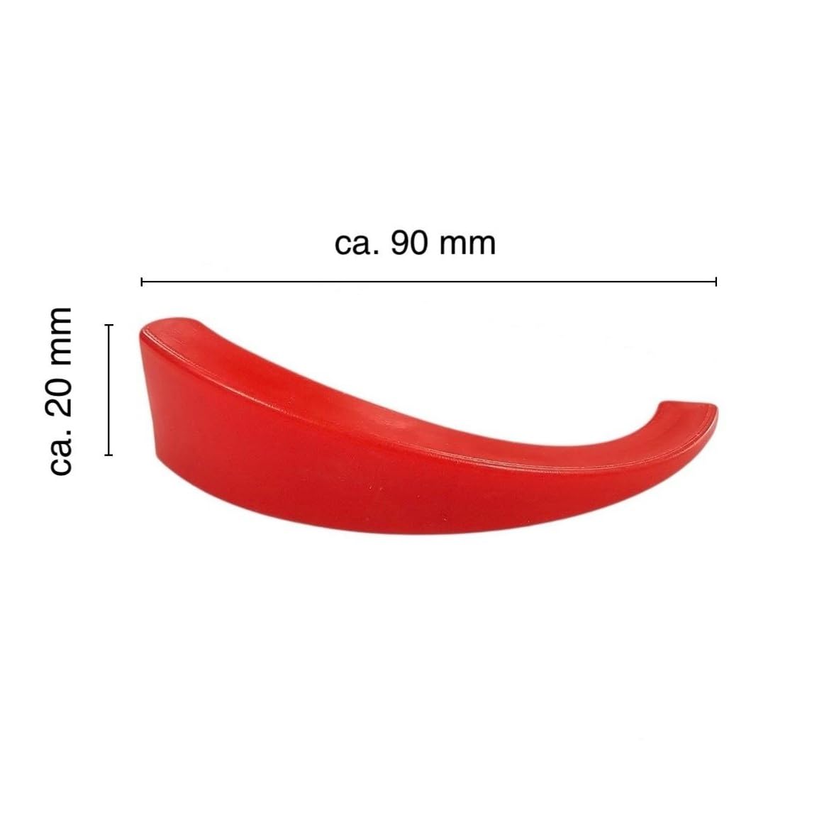 Cuñas rojas para azulejos, 1-20 mm, ancho de junta, sistema de nivelación, cuñas (1000)