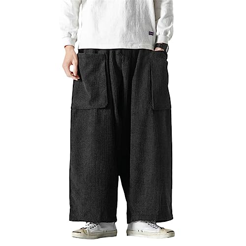 Pantalon sarouel homme vêtement de rue ample détente