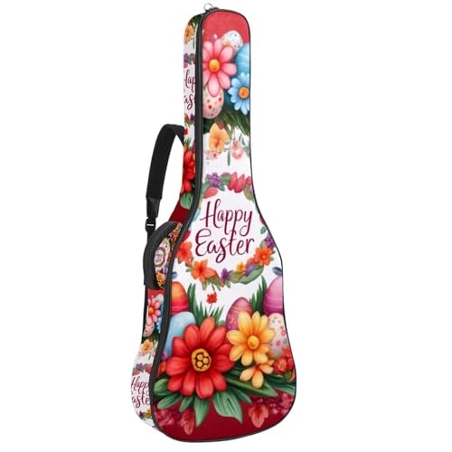 Sac pour guitare étanche à plusieurs poches et protection éponge antichoc