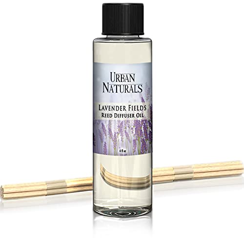 Urban Naturals Lavender Fields Essential Oil Reed Diffuser Refill &