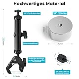 XLTTYWL® Uchwyt na Statyw i Zacisk do Rur dla Starlink Mini & Mini X, Gwint 1/4" i 3/8", Montaż do Kampera, Łodzi i Balkonu