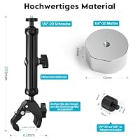 XLTTYWL® Stativ- & Mast-Halterung für Starlink Mini & Mini X (15-40mm) – Ansicht 2