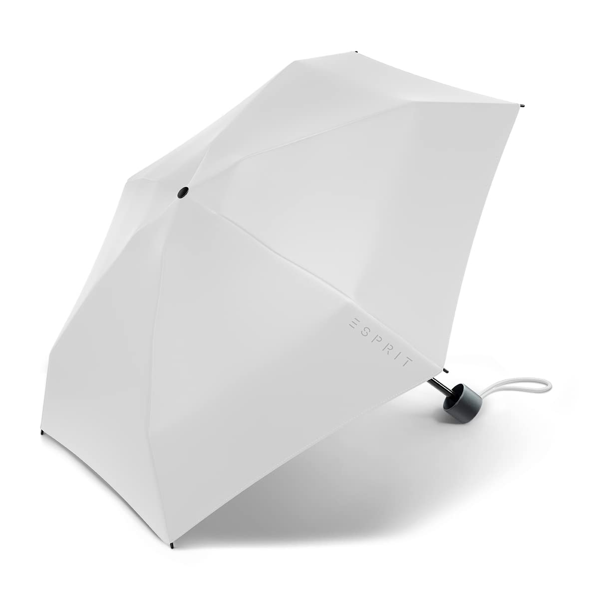 Unisex Petito Umbrella Travel Friendly, Lightweight, UV Protected, Rustproof & Windproof with Strong Handle & Manual Open & Close, 6 Ribs- Gray Voilet-image-34