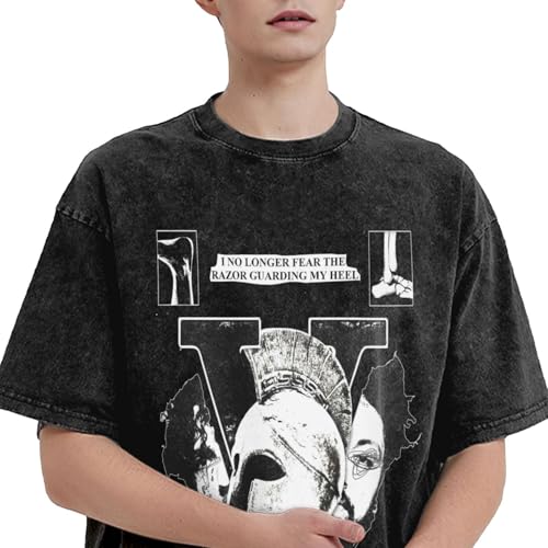 Suicide Music Boys Mens Womens Vintage Oversized Drop Shoulder Wash Solid Funny T-Shirts Loose Tee Tops2