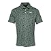 Nike Dri-FIT Tour POA Print Golf Polo Shirt - Lightweight, Full Coverage Pattern Polo (Clay Green | Ivory, 3X-Large)