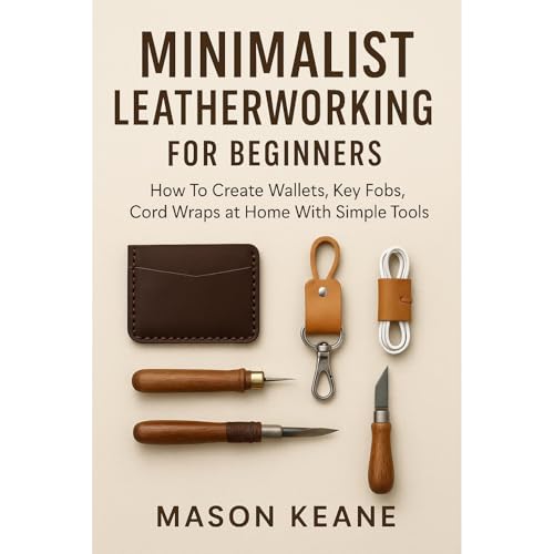 Minimalist Leatherworking for Beginners Audiolibro Por Mason Keane arte de portada