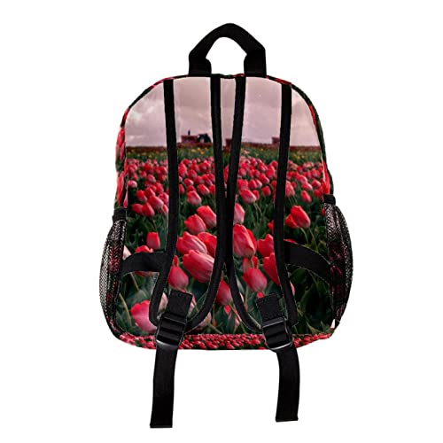 Sac à dos pour garçons et filles compact de 30,5 cm bleu multicolore