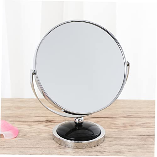 Baluue espejo maquillaje giratorio negro 360° miniatura 5