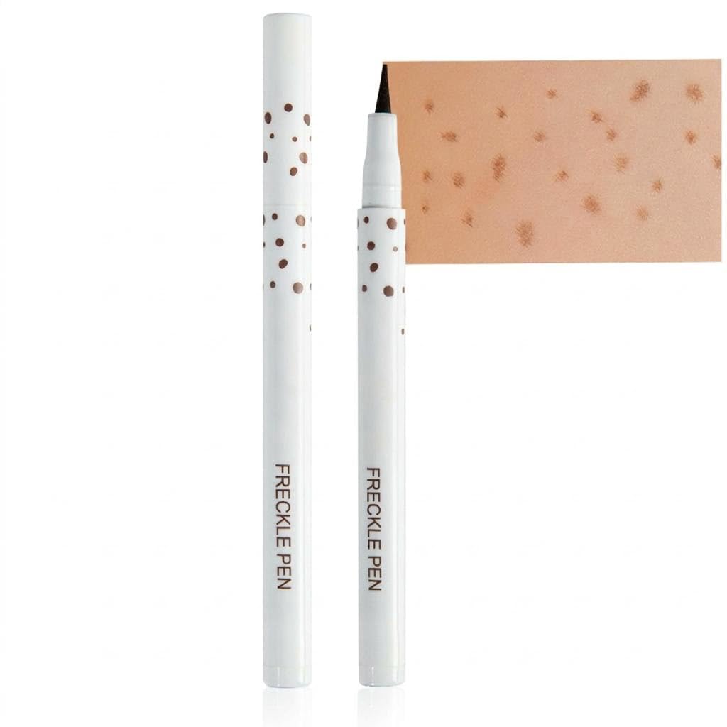 Freckle Pen, Freckle Makeup Pen Waterproof Long-Lasting Soft Spot Pens For Natural Like-real For a Natural Sun-kissed Makeup, 1PC Chestnut
