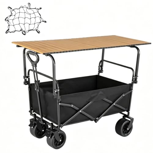 Carrito de mercado plegable con ruedas suaves para ferias y promoción comercial 2
