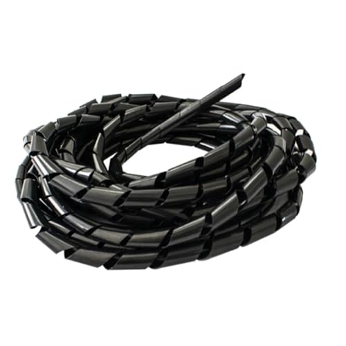 Tubo bobinado antidesgaste para proteger cables de oficina contra roces continuos 2