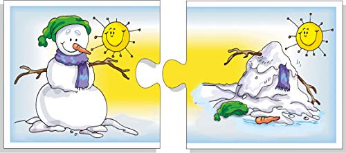 Image of CRE0995 Let's Find Out What Puzzle (Multi-Color, 54 Pieces)|CRE0989 Action and Reaction Puzzle (Multi-Color, 54 Pieces)|Think and Match - 1