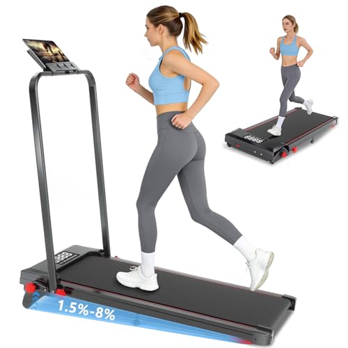 3-in-1 Under Desk Treadmill with Incline and Remote
