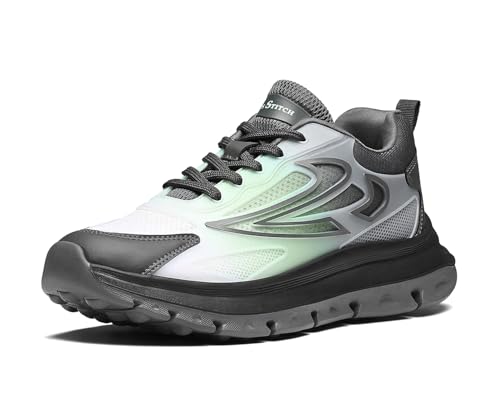 Image of LOUIS STITCH Men's Lightweight Athleisure Sport Shoes | Ultra Cushioned Sole | Casual Lace-Up Sneaker and Athleisure Wear | Perfect for Casual, Gym & Travel Wear | LS-AT-FS03