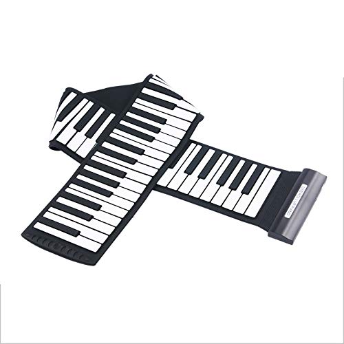 KUANDARM Piano Pliant Main Roll Piano, 88 Touches Rechargeable Roll Up Piano Clavier, Support MIDI, Instruments de Musique Pliants Idéal Cadeau pour Enfants Jouets Éducatifs Musique Débutant débutant - Les Beatles, Paul McCartney, John Lennon, RIngo Starr, George Harrison KUANDARM Piano Pliant Main Roll Piano, 88 Touches Rechargeable Roll Up Piano Clavier, Support MIDI, Instruments de Musique Pliants Idéal Cadeau pour Enfants Jouets Éducatifs Musique Débutant débutant – Image 5