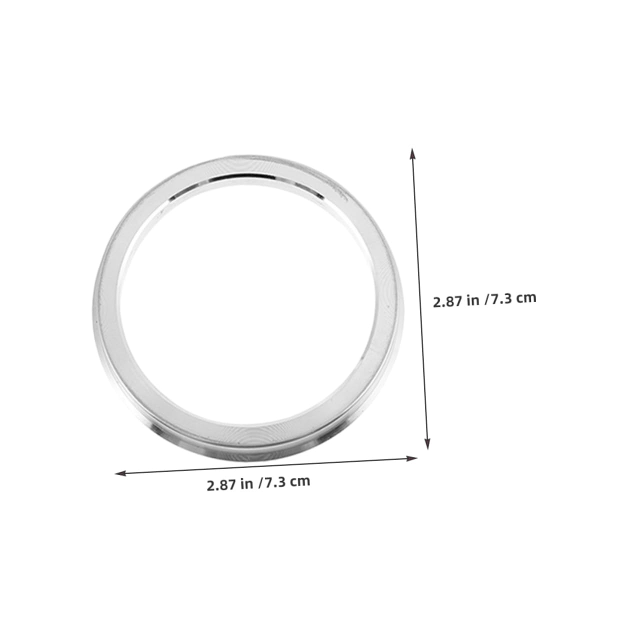 VALICLUD 4pcs Hub Centric Rings Replacement Lightweight Wheel Hub Adapter for Vehicles Accurate Fit for Stable Support Easy to Install Car Aesthetic Accessories