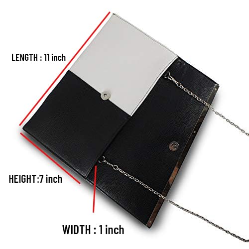 Image of Women Glistening Evening Clutch Bags Sequin Envelope Handbag