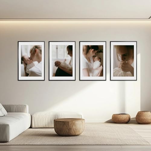 image for Giftgarden Black 24x36 Frames Matted to 20x30 Picture, Display 36x24 I