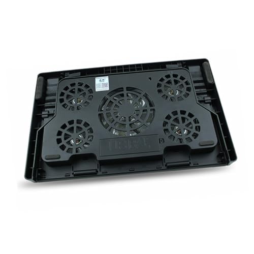 Base refrigerante USB para laptop con 5 ventiladores miniatura 1