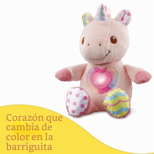 Gato peluche interactivo VTech con canciones y texturas para bebés 6
