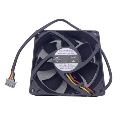 Ventilateur EFC-08E12W-EF06 0.7A 8025 pour boîtier informatique