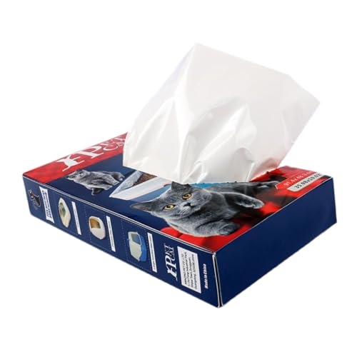 Angoily 10 Pcs o cachorro sacos de lixo de viga bolsa de limpeza de areia de gato bolsa de areia par