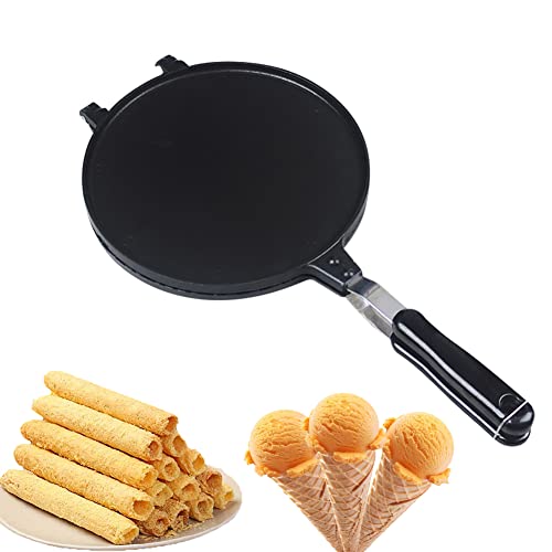Maodom Gaufrier Cone Maker pour la Maison,Moule de Cuisson pour gaufres de Cuisine Baker Egg Roll Maker | Omelette Dessert Cuisson Outil de Cuisson pour la Maison Cuisine Restaurant Pâtisserie