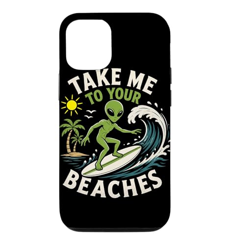 �r�[�` �T�[�t�B�� �r�[�` �� �G�C���A�� UFO �U�� �o�P�[�V���� �X�}�z�P�[�X iPhone 12/12 Pro �p