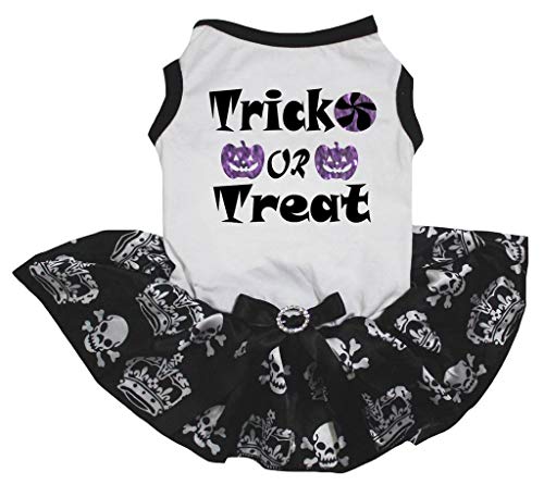 Robe Halloween chiot anti-stress avec tutu citrouille confortable - 2