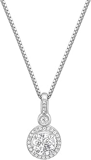 GIVA 925 Silver Jewellery|Gifts for Women & Girls|Wedding and Christmas Gifts|6 Months Warranty|Free Life Time Plating, One Size, Sterling Silver, Cubic Zirconia