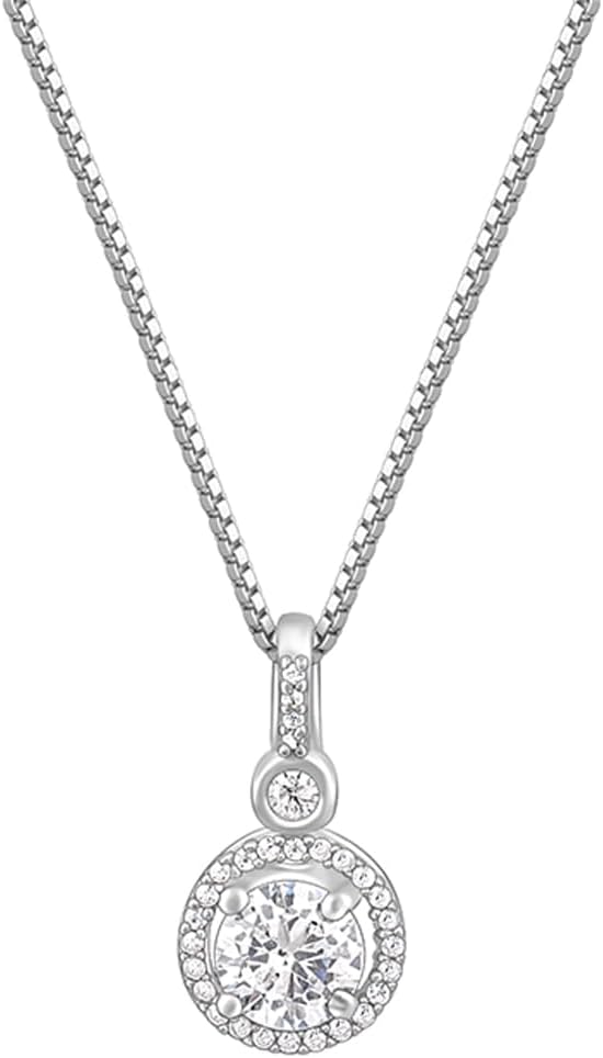 925 Silver Jewellery|Gifts for Women & Girls|Wedding and Christmas Gifts|6 Months Warranty|Free Life Time Plating, One Size, Sterling Silver, Cubic Zirconia