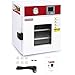 stonylab Digital Vacuum Drying Oven, 1.84 cu.ft, 110V, RT+10-250℃ for Lab Drying and Heating, with Vacuum Gauge and Digital Controller, CE Certified