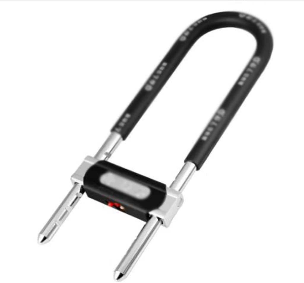 Heavy Locks Glass Door Lock Double Door Lock U-Lock Padlock Motorcycle Battery Lock for Bicycles, Motorcycles, Strollers, Ladders U-Locks for Bicycles