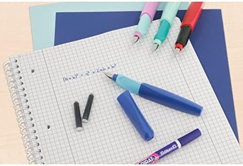 Pelikan Naboje Atramentowe do Piór Wiecznych | 12 szt | Wymienne Wkłady | Wymiana Atramentu Tuszu | Intensywny Wyraźny Trwały Kolor | Kaligrafia Pisanie Ręczne do szkoły Pracy Biura | Niebieskie