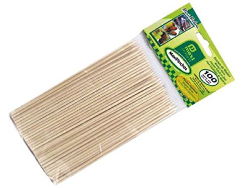 MAXI-PRODUCTS Pinchos Madera 15cm 100 Unidades Cover