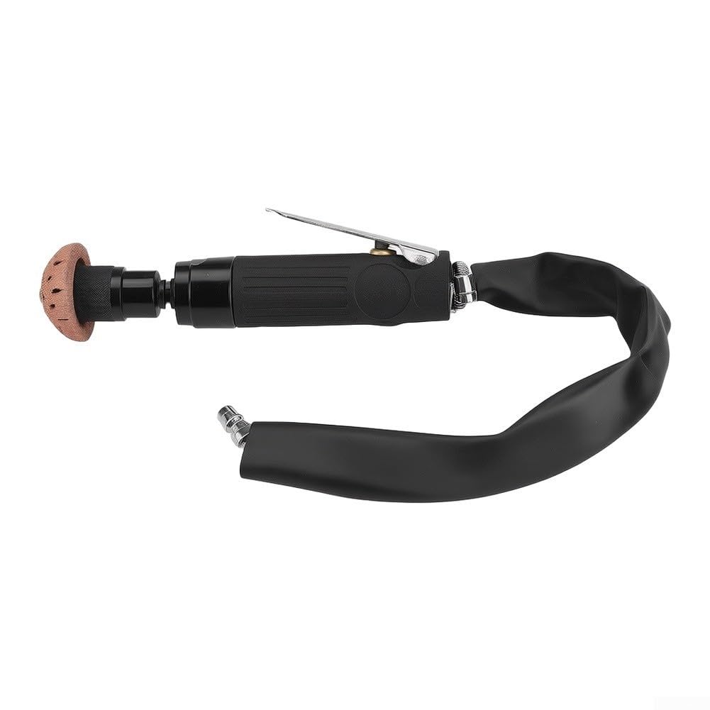Pulidora neumática de neumáticos de baja 2500 RPM, herramienta de aire para reparación de ruedas de coche, camión, lijadora pulidora con rueda de 54.5 mm, acabado negro