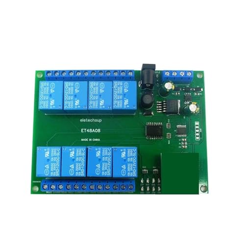 Module Relais RS485 Modbus RTU 8 Canaux pour Automates PLC - 2