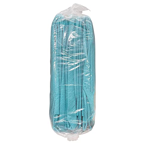 Amz Medical Supply Disposable Lab Coat Large, Pack Of 10 Teal Blue Disposable Lab Coats For Adults, 45 Gsm Sms Painting Lab Coat Disposable With 3 Pockets, Snaps, Cuffs, Unisex Lab Coats Disposable #TOP2