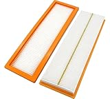 2 Pack RE198488 Cabin Air Filter Compatible with JD Tractor 5525 5320 5325 5420 5425 5525 5725