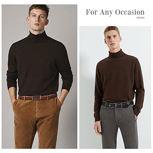 Genuine Leather Ratchet Belt – Automatic Buckle, Dress Style3