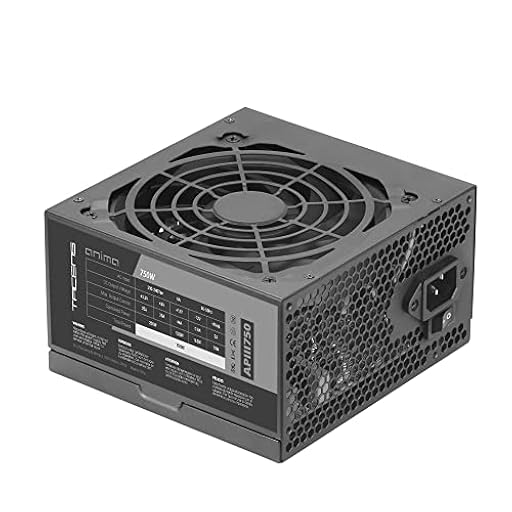TACENS Anima APIII750, Fuente Alimentación PC ATX 750W, Tecnología SMD y DC-DC, 85% Eficiencia 12V, Ventilador Ultra-silencioso 12cm, Cables Planos Extralargos, Negro | Ya disponible en tu tienda friki favorita! En mundofriki.es!