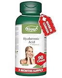 VORST Hyaluronic Acid Supplement for Skin 90 Capsules | Powder Pills | 1 Bottle