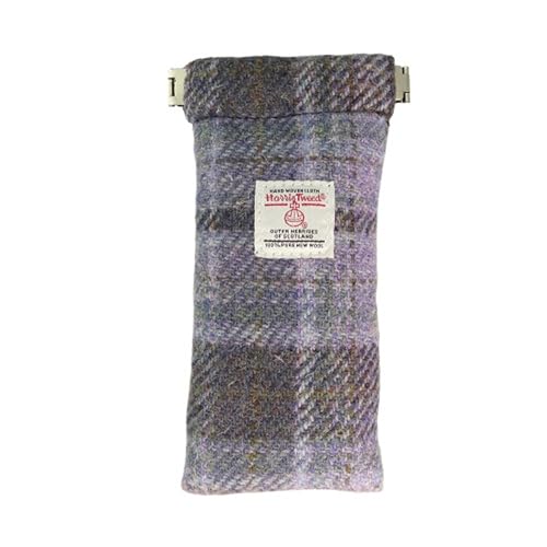 Étui à lunettes Harris Tweed Glen Appin en véritable laine écossaise
