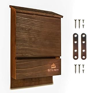 Amplore Caj's Bat House Double Chamber - Brackets and Installation Guide Included