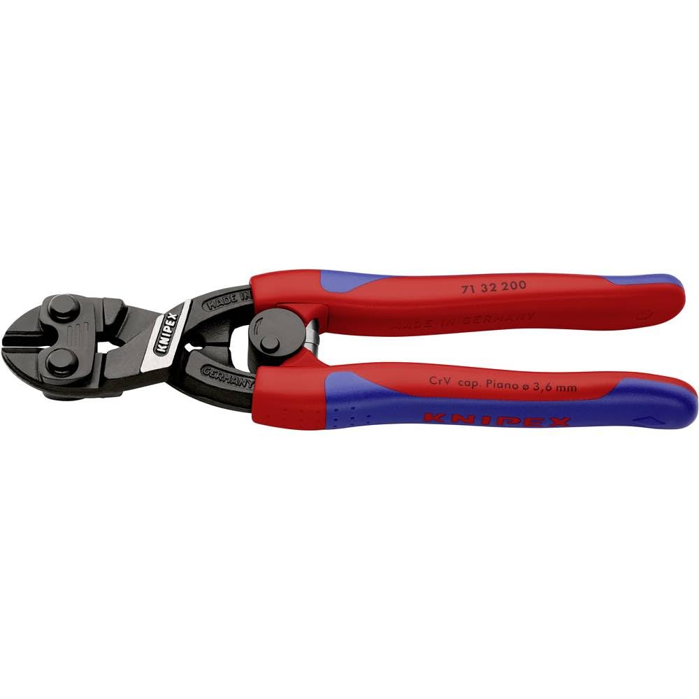 KNIPEX Tenaza Cobolt 200mm.c/Muesca